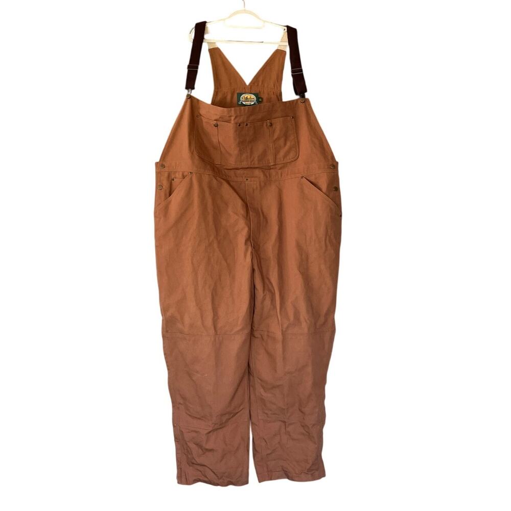 Cabela's Bib Overalls 5XL Reg Men's Unlined Duck Work Outdoor Gear 100% Cotton